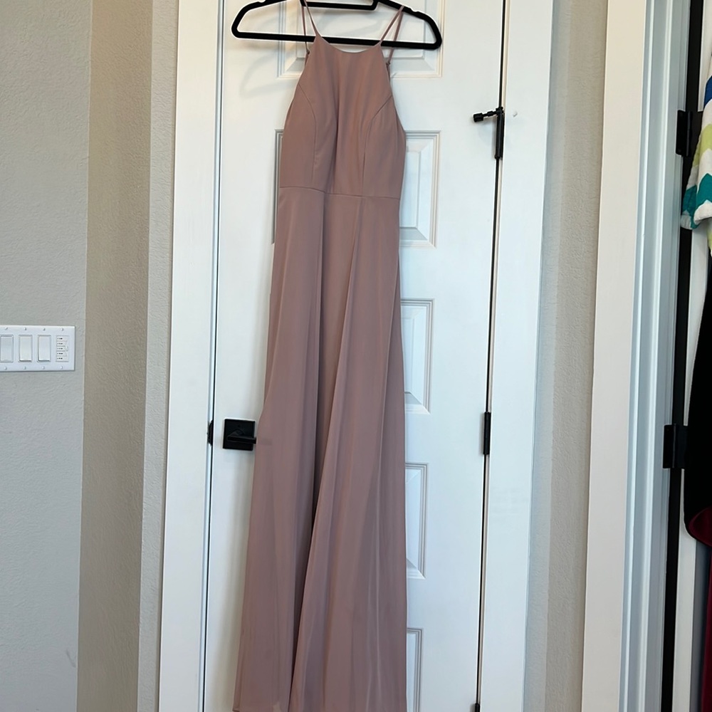 Jenny yoo kayla dress whipped apricot
